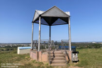 Main: Aussichtspavillon Ludwigstempel am Bischberg bei Aschaffenburg - Foto: Stefan Frerichs / RheinWanderer.de