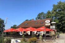 Main: Gaststätte Almhütte oberhalb von Kleinwallstadt - Foto: Stefan Frerichs / RheinWanderer.de