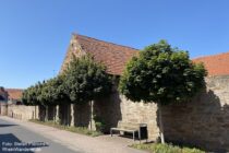 Main: Südliche Mauer der Ortsbefestigung von Sulzbach - Foto: Stefan Frerichs / RheinWanderer.de