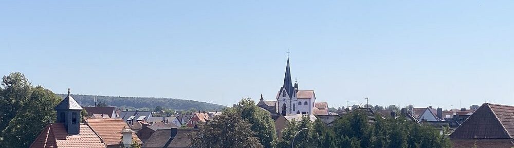 Main: Blick auf Sulzbach am Main - Foto: Stefan Frerichs / RheinWanderer.de