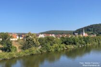 Main: Blick auf Erlenbach am Main - Foto: Stefan Frerichs / RheinWanderer.de