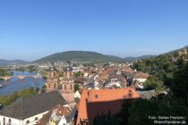 Main: Blick von der Mildenburg auf Miltenberg - Foto Stefan Frerichs / RheinWanderer.de