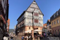 Main: Gasthaus "Zum Riesen" in Miltenberg - Foto Stefan Frerichs / RheinWanderer.de