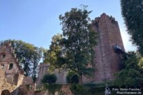 Main: Bergfried der Mildenburg von Miltenberg - Foto Stefan Frerichs / RheinWanderer.de